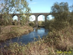 Reddish Vale Viaduct, Reddish near Stockport Wallpaper
