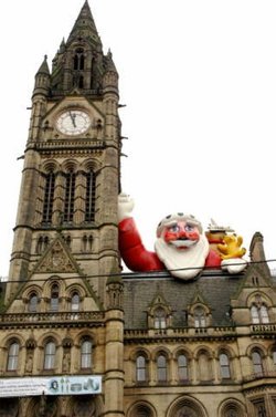 Manchester Town Hall. December 2005