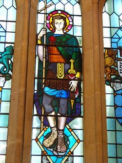 Exeter Cathedral - Stained Glass Window. Exeter, Devon