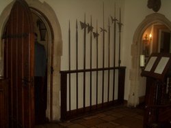 reception room, Amberley Castle
