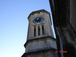 Clock Tower, Burton Hill School, Malmesbury Wallpaper