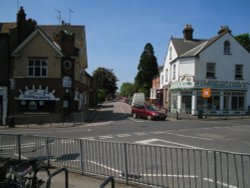 Station road, Harpenden. Jack's fish n chip shop.
