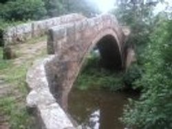 Beggars bridge in Glaisdale, North Yorkshire