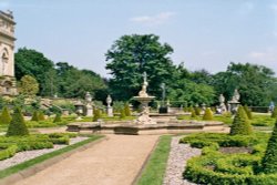 Harewood House in West Yorkshire - Terrace Gardens, June 2005