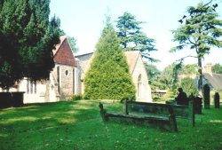 St Michael Church in St Albans, Hertfordshire Wallpaper