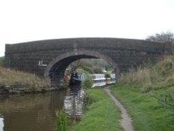 Bridge over the canal in Adlington, Lancashire Wallpaper