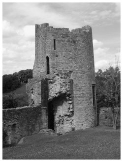 The castle, Farleigh Hungerford, Somerset.