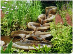 The Chalice Well Gardens, Glastonbury, Somerset. Wallpaper