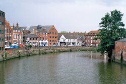 River Witham in Boston, Lincolnshire - June 2005 Wallpaper