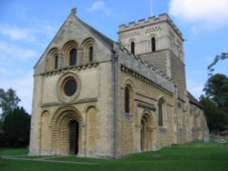 St. Mary's Church, Iffley, Oxford, August 2004