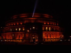 Royal Albert Hall at night Wallpaper