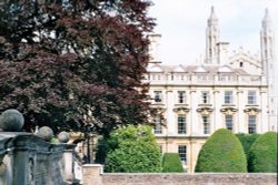 Clare College in Cambridge Wallpaper