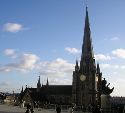 Church of St. Martin in Birmingham Wallpaper