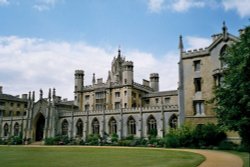 St John College in Cambridge Wallpaper