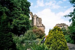 St Mary`s Abbey in York Wallpaper