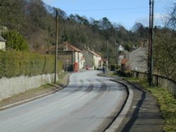 Main Street in Oswaldkirk, North Yorkshire