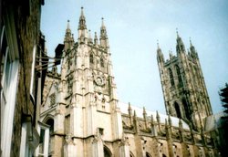 Canterbury Cathedral in Canterbury Wallpaper