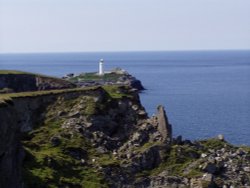 Godrevy Lighthouse, from the North Wallpaper