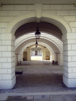 Roadway through Queen's House, Greenwich