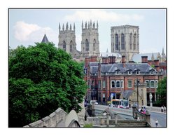 View to York Minster, Yorkshire Wallpaper