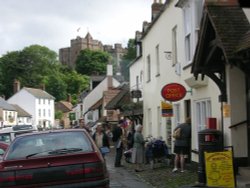 Dunster Castle & town June 2005