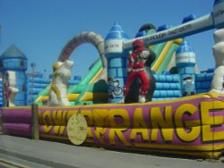 Bouncy Castles near the Bell Inn, Ingoldmells Wallpaper