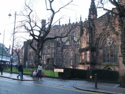 Chester Cathedral, December 2005 Wallpaper
