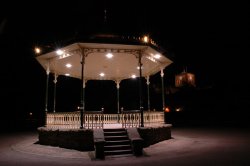 The Bandstand. In Hexham's park. Wallpaper