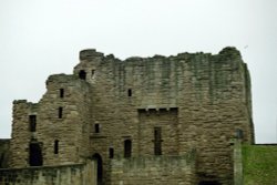 Tynemouth Castle in England