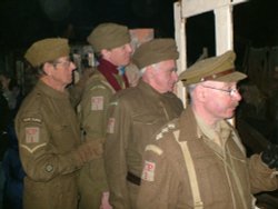 Eden Camp, Malton, North Yorkshire,(living history),. Wallpaper