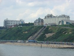 Bournemouth, Dorset. View from the pier Wallpaper