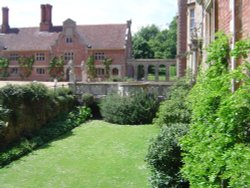 Main entrance, Blickling Hall, Near Aylsham, Norfolk Wallpaper