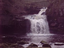 West Burton falls, North Yorkshire - January 2006