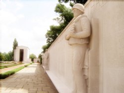 The Wall of Remembrance, American Military Cemetery, Madingley, Cambridge Wallpaper
