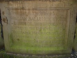 The inscription on the Huntington Bridge, Sunnyhurst Woods, Darwen, Lancashire. Wallpaper