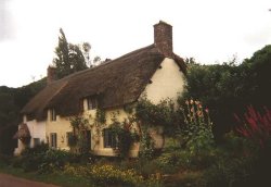 Dunster cottage Wallpaper