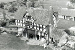 The Gatehouse Stokesay Castle, Shropshire from the Keep Wallpaper