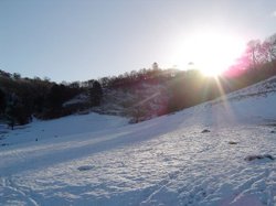 A field on the SE side of Church Stretton under snow, Shropshire. Wallpaper