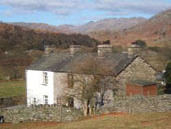 Cottages near Seathwaite, Duddon Valley, Cumbria