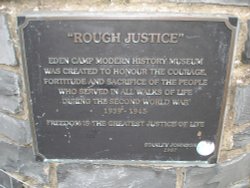 The iscription on The War Memorial, Eden Camp, Malton, North Yorkshire. Wallpaper