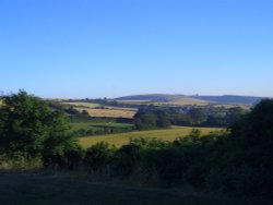 Carisbrooke Castle view Wallpaper
