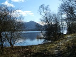 Bassenthwaite Lake, The Lake District, Cumbria. Wallpaper