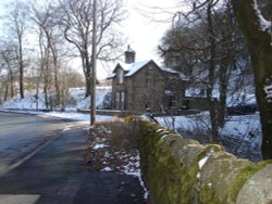 A picture of Belmont Village, Belmont, Lancashire. 04/03/06 Wallpaper