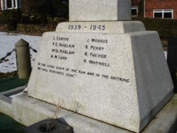 The inscription on the War Memorial, Belmont Village, Belmont, Lancashire.04/03/06 Wallpaper