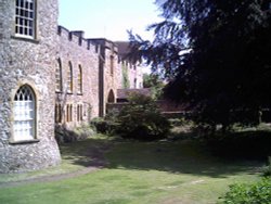 Taunton Castle (now a Museum of local life) Wallpaper
