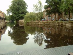 Ripon canal basin. Ripon, North Yorkshire