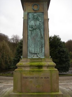 A Picture of The War Memorial, Bold Venture Park, Darwen, Lancashire