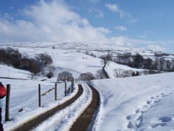 High Skeighy, Wansfell, Ambleside,Cumbria March 06 Wallpaper