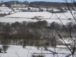View From Stainland to Bank End, Upper Greetland, West Yorkshire Wallpaper