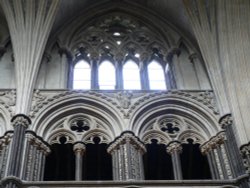 Inside Lincoln Cathedral Wallpaper